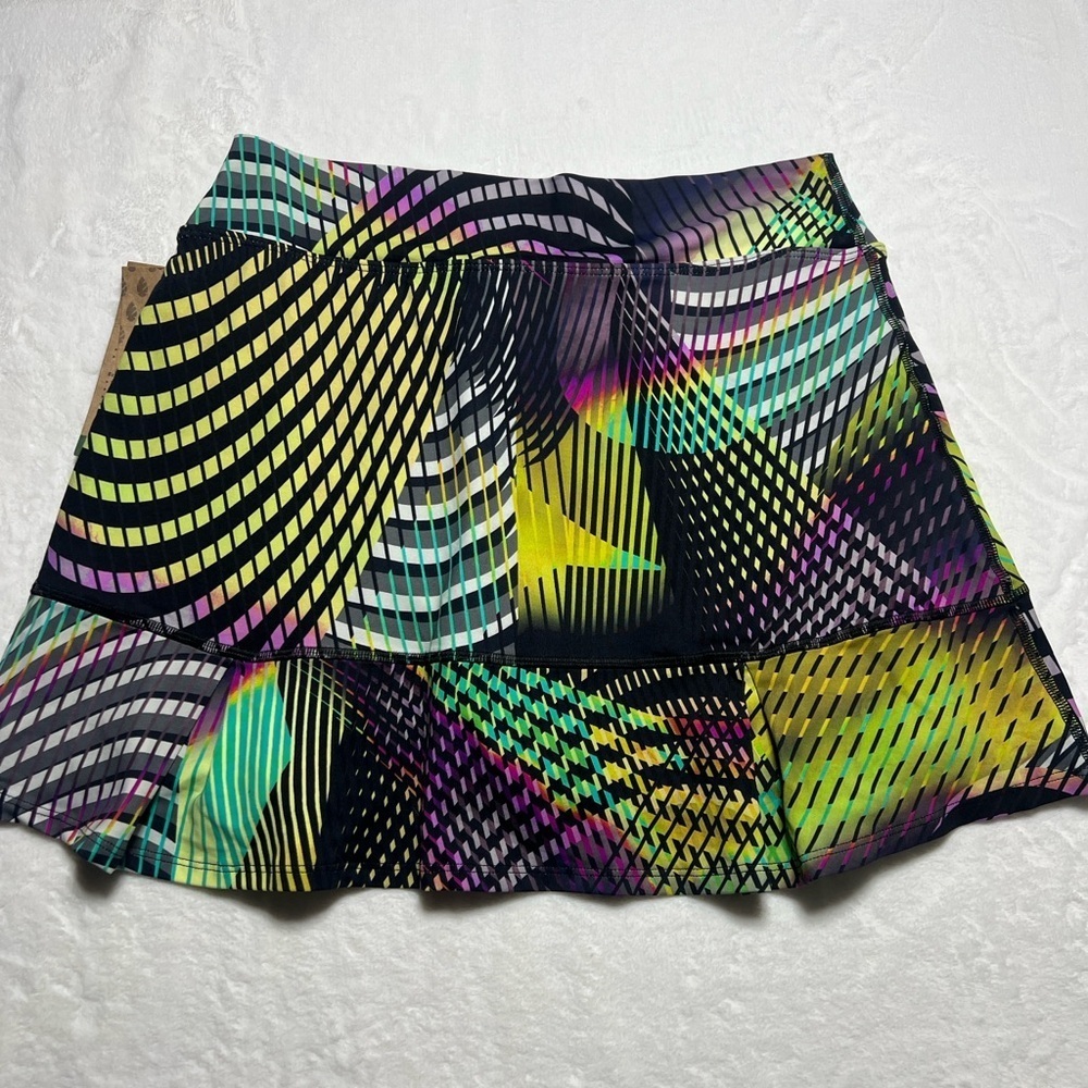 Donajo Colorful Geometric Women's Skirt - Picture 4 of 5